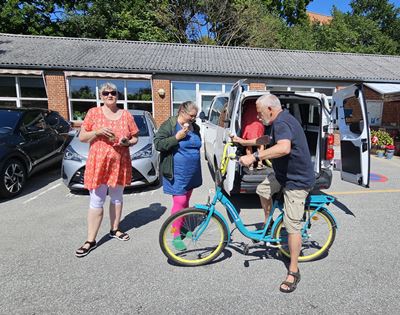 Cyklerne skal lige prøves af